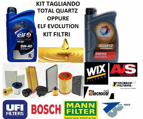 Kit tagliando olio 5w40 3 - kit, 5w40+3